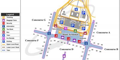 Bkk aeroport hartă