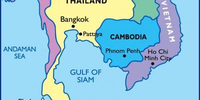 Bangkok thai hartă