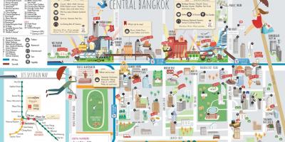 Bangkok mall hartă
