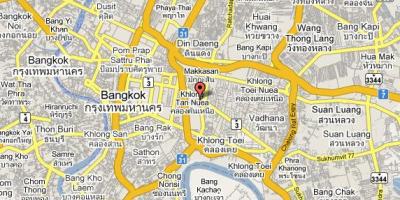 Harta zona sukhumvit bangkok