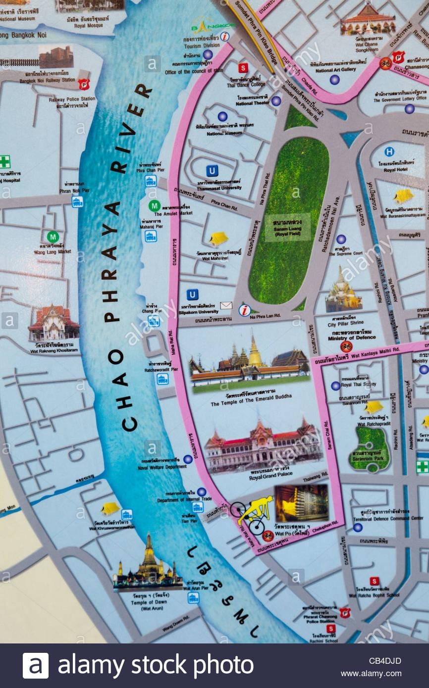 bangkok harta cu puncte turistice