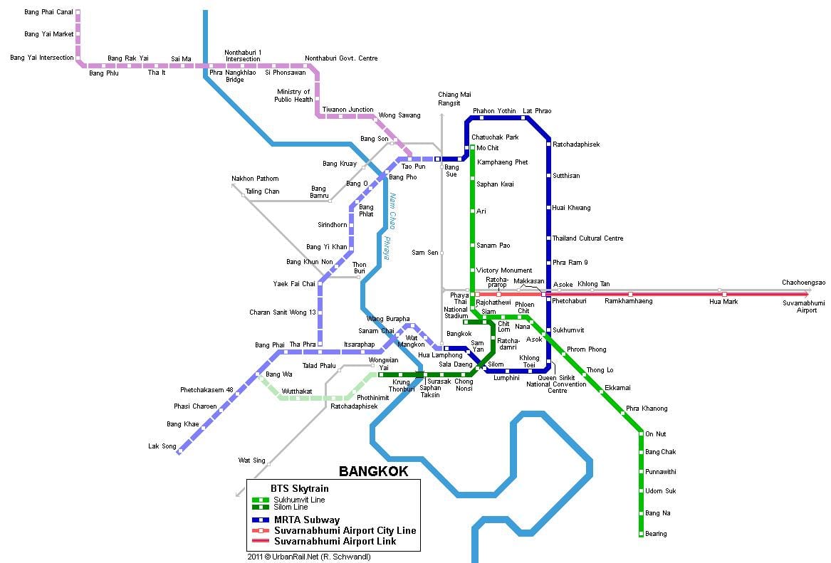bkk metrou hartă