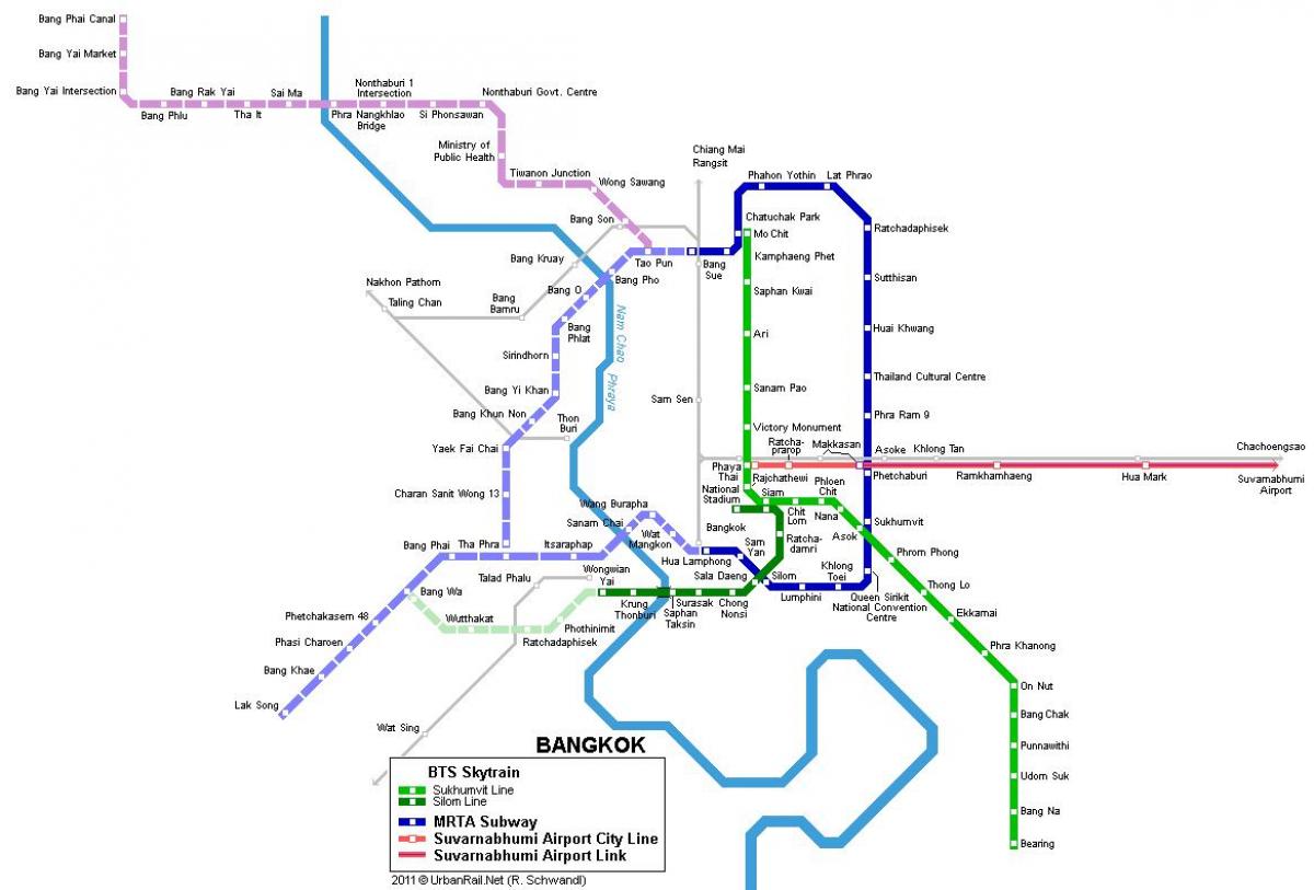 bkk metrou hartă