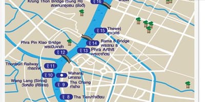 Harta bangkok river express barca